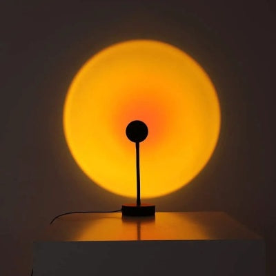 Sunset Sunset Rainbow Projection Lamp Creative USB Background Ambience Light