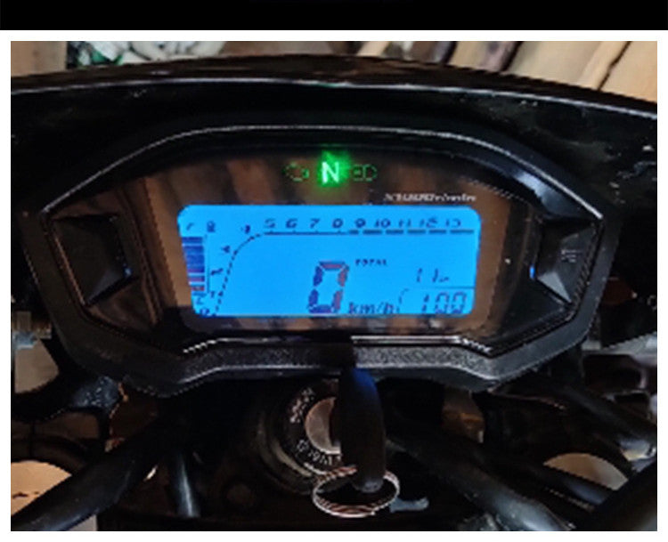 Tire Adjustable Speed Fuel Meter Mileage 6 Gears