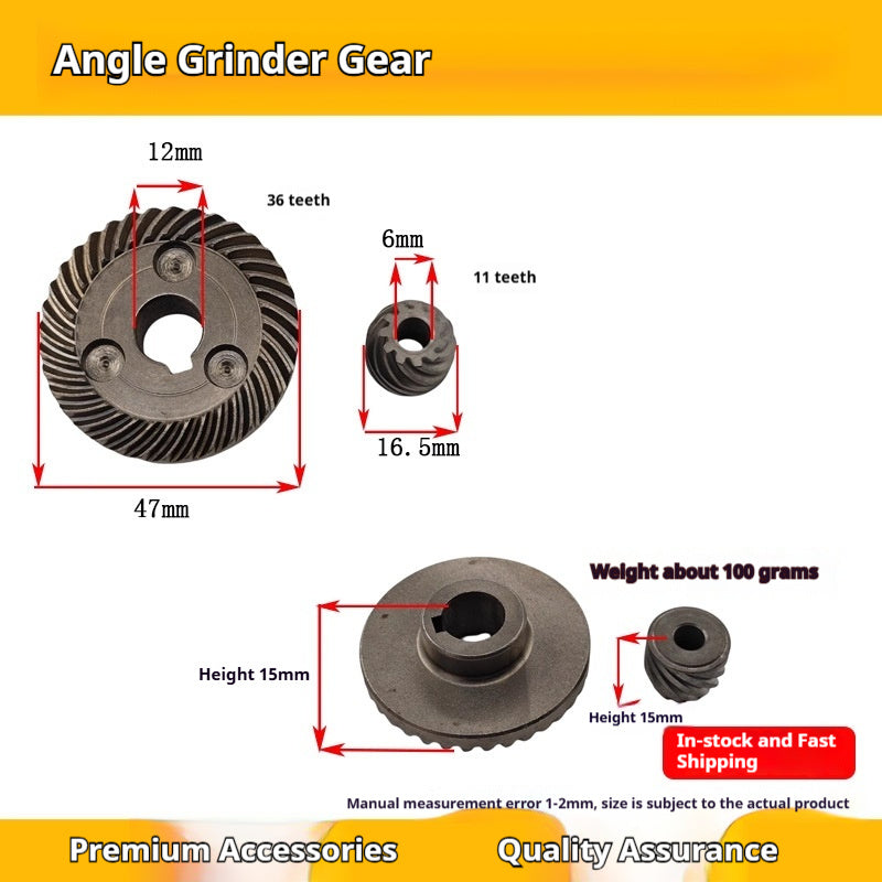 Angle Grinder Gear Polishing Machine Accessories Large And Small Gears